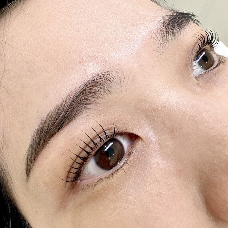 somibrow keratin lash lift girl2