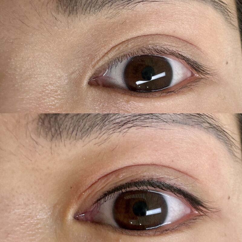 somibrow lash line enhancement girl1